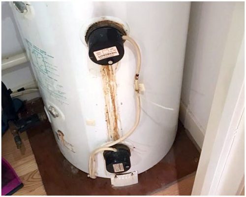 Leaking Hot Water Cylinder